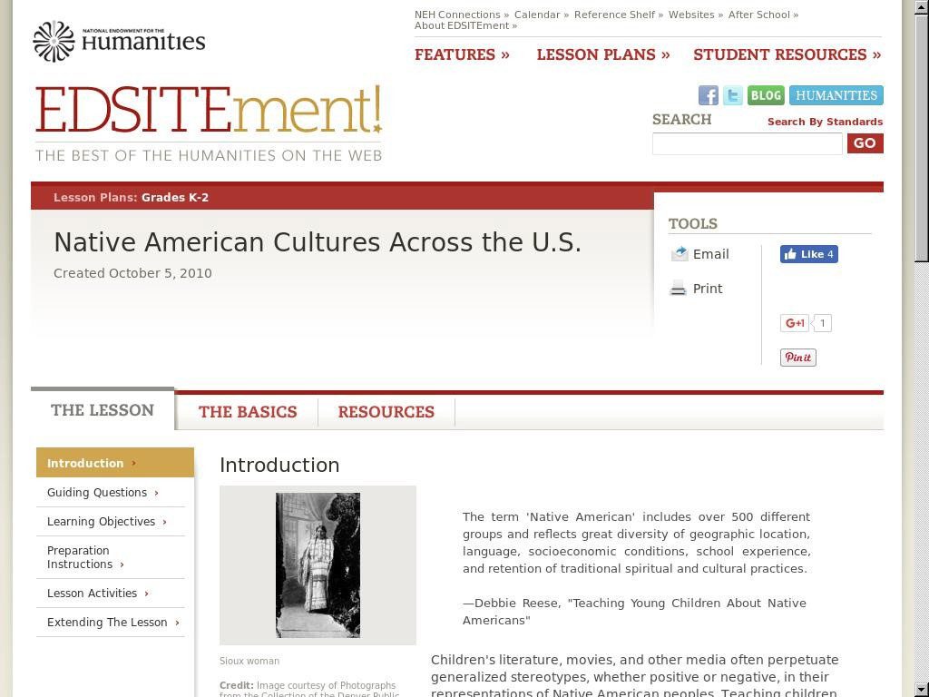Native American Cultures Across the U.S.